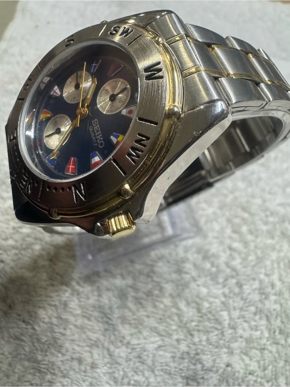 Seiko quartz chronograph